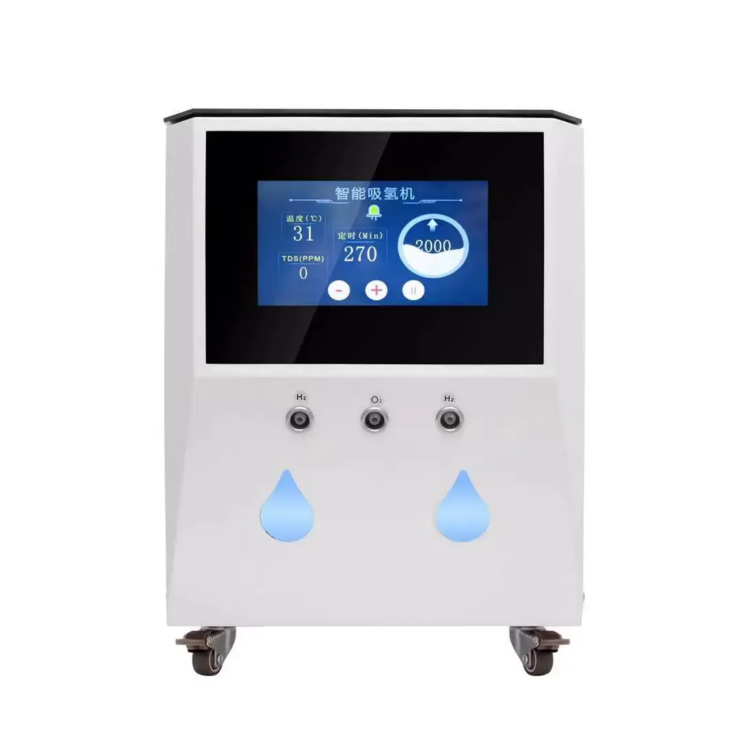 3000ml 4200ml 6000ml 8400mlLarge flow rate SPE Hydrogen Inhalation Machine Hydrogen Generator Hydrogen Generator Inhaler