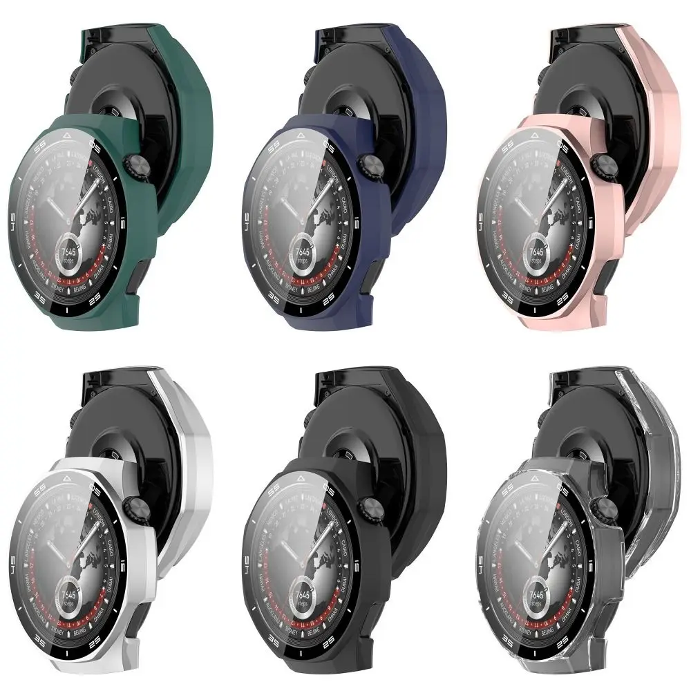 Закаленный защитный чехол для ПК с защитой от царапин, аксессуары для защиты экрана, умные часы для Huawei Watch GT 5 Pro 46 мм