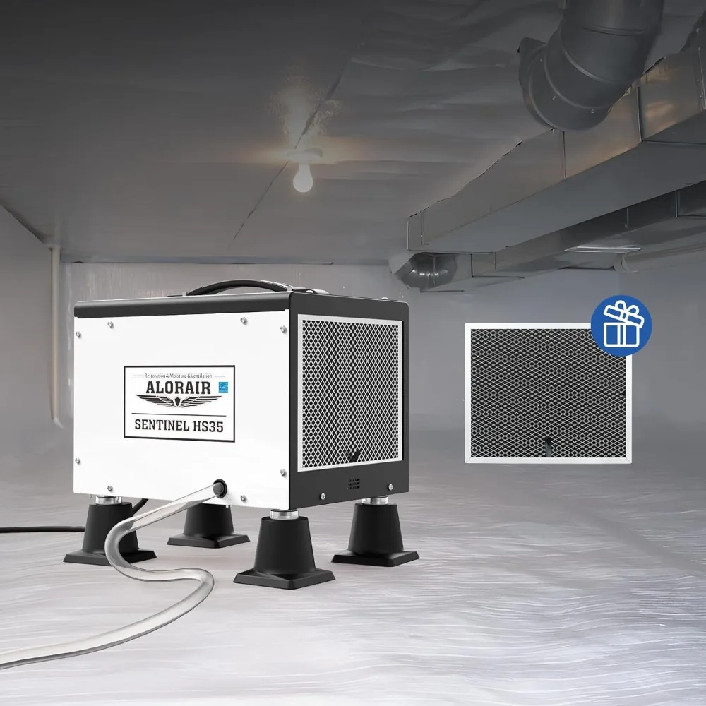 70 PPD Crawl Space Dehumidifier Energy Star Crawlspace Dehumidifiers Commercial Dehu for Home and Basements Compact