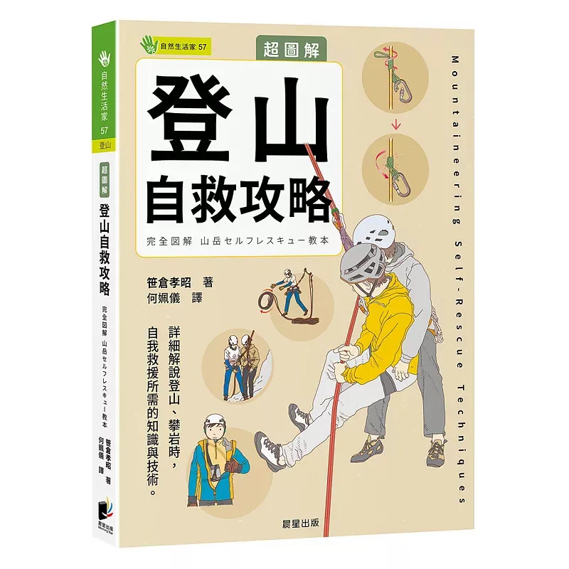 Mountaineering Self-rescue Guide Book Basic Knowledge of Mountaineering By Famous Japanese Mountain Guide Takaaki Sasakura