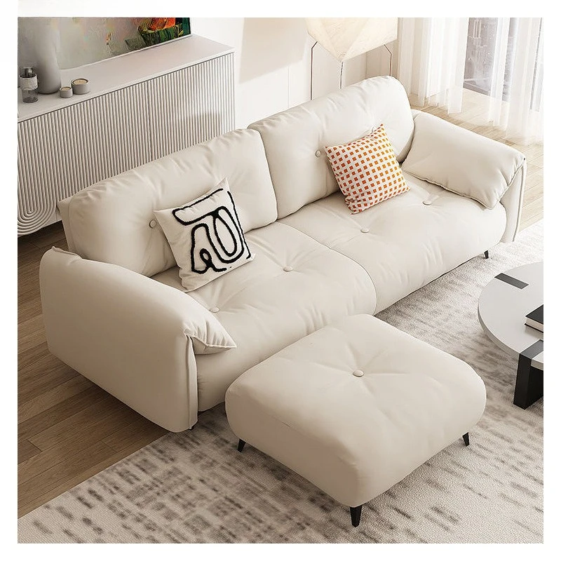 Modern simple sofa bed adjustable new cat scratching sofa rental house apartment small apartment living room sofa