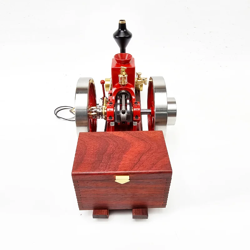 

2025 hot sale High Quality 7cc Desktop Ornament Creative Old-Fashioned Four Stroke Horizontal RC Engine Model Modern Design Meta