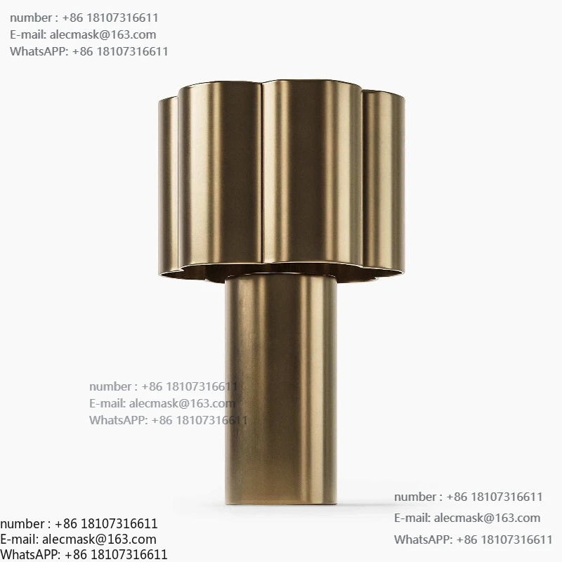 

Minimalist designer creative fashion fabric desk lamp home room villa exhibition hall soft decoration model room lamps