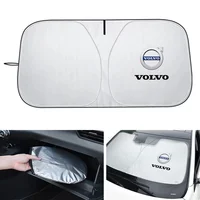Parasol plegable para parabrisas de coche, visera protectora UV para Volvo EX90 V60 V40 XC90 S60 XC60 V50 V70 S90 XC40 S80 V90 EX30 C70