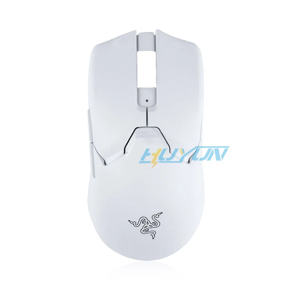 Mouse Full shell Bottom shell Top Shell Cover Roof for Raz.er Viper V2 Pro white-Black Wireless Mouse Scroll accessories