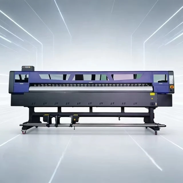Fast Speed 3.2m 10ft 2/4 Pcs Xp600 or I3200 Eco Solvent Printer Tarpaulin Canvas Flex Banner Vinyl Printer