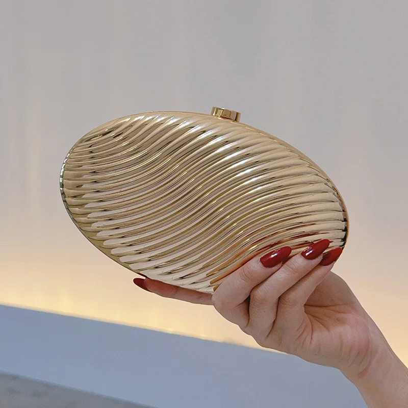 

Модная вечерняя сумка-клатч в форме ракушки с акриловыми листьями, на одно плечо, кроссбоди, металлическая коробка, женская сумка