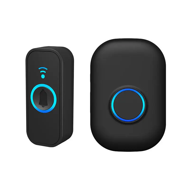 HOT IP44 Waterproof 200m Long Range EU UK US Plug 32 Ringtones Battery Outdoor Wireless Doorbell for Apartment Interior Chime