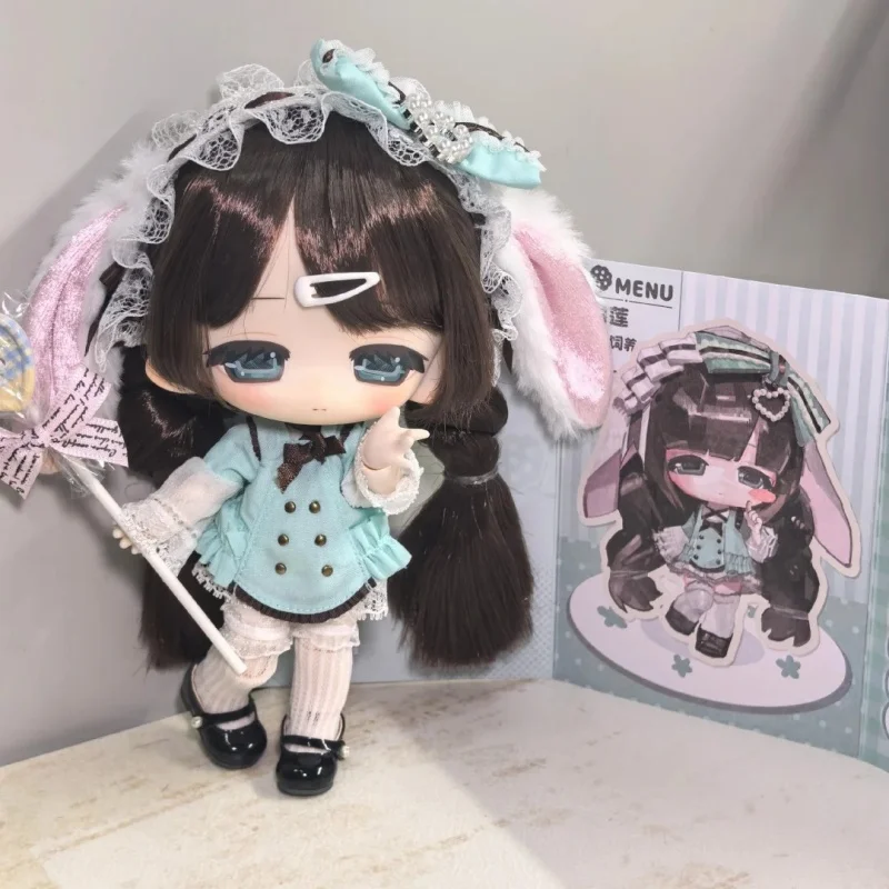 Uki Doki 1/12 BJD Слепая коробка, серия Mini Mili, фигурки, кавайный набор для пересадки волос, модель, коллекционные подарки для рабочего стола, в наличии.