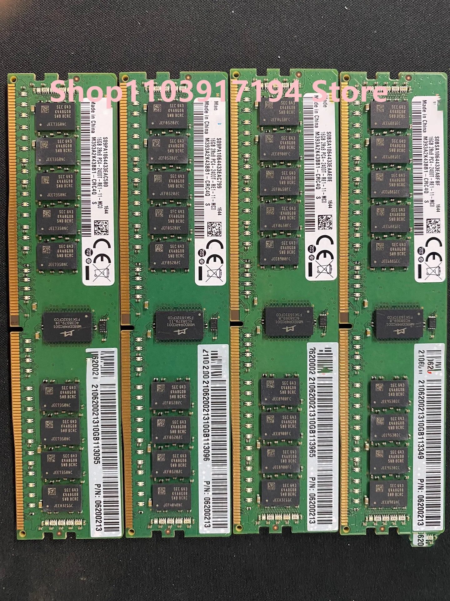 FOR  Huawei 16G 2Rx8 2400T RECC LRDIMM Server memory bank PN:06200213