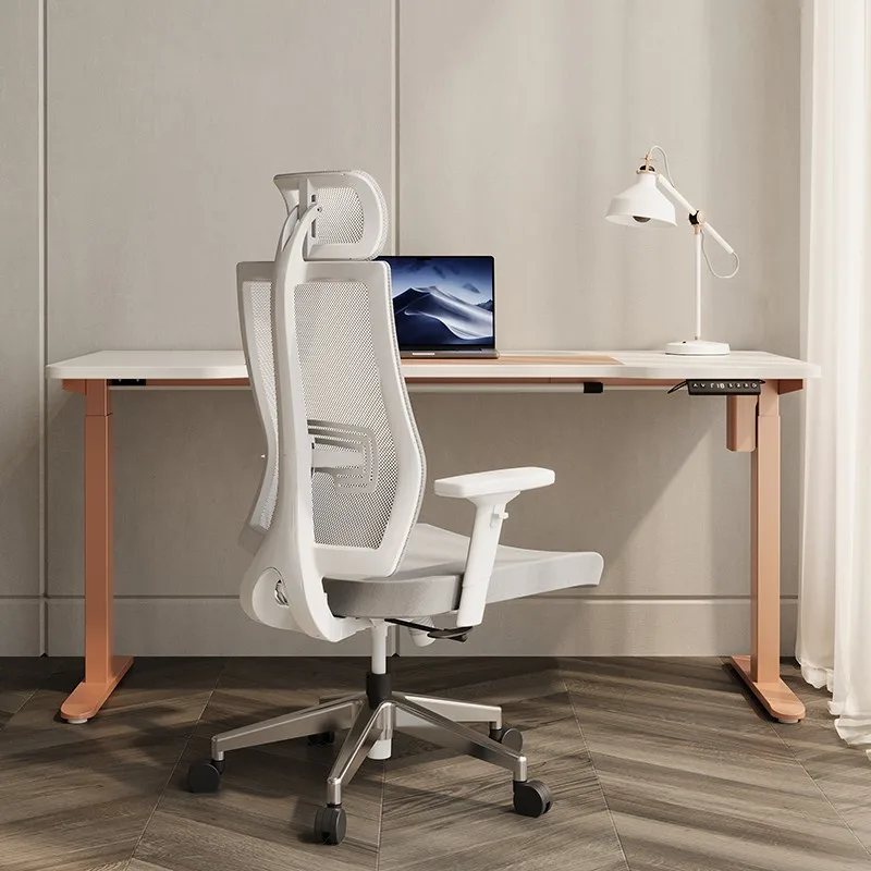 

Modern electric lifting workbench home office computer desk with office furniture learning and gaming functions