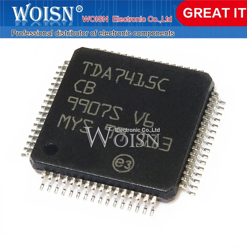 

10PCS TDA7415C TDA7415 QFP-64