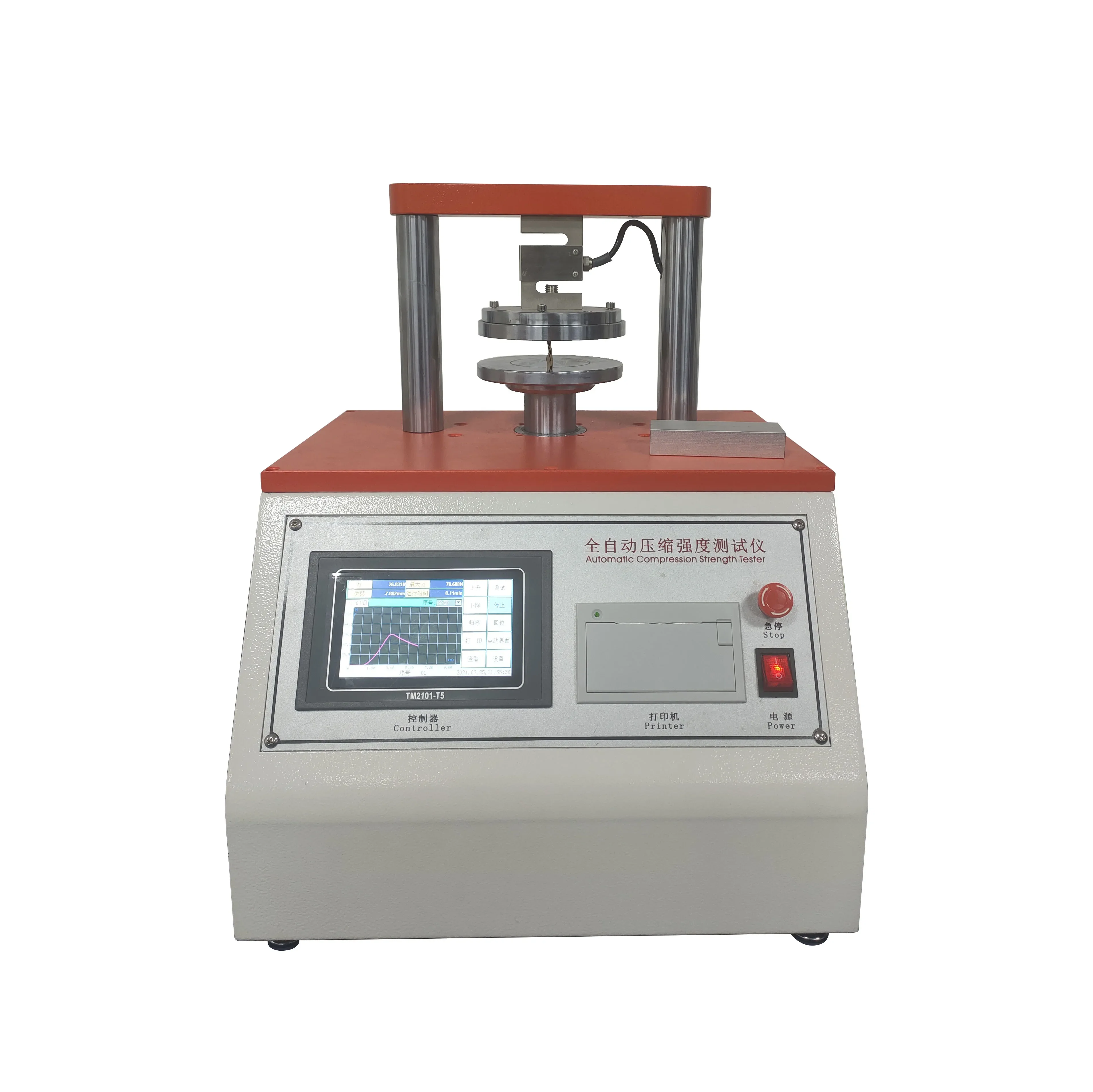 

Automatic Digital Compression Tester Machine for Concrete/Brick/Metal, High Precision ASTM/ISO 3000N