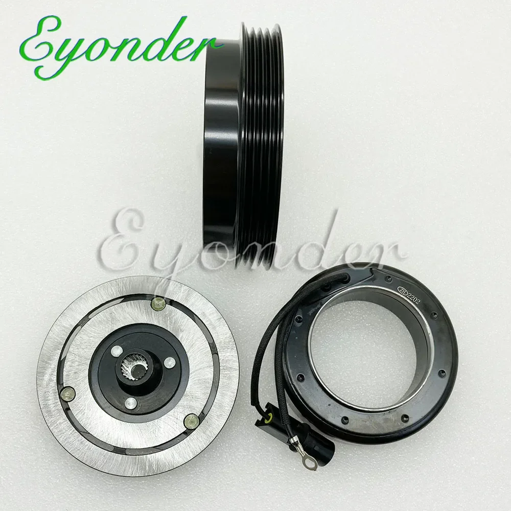 AC A/C Compressor Pulley Clutch for HYUNDAI TUCSON MK1 ELANTRA MK3 KIA SPORTAGE MK2 2.0 97701-2C100 977012D100 977012E000