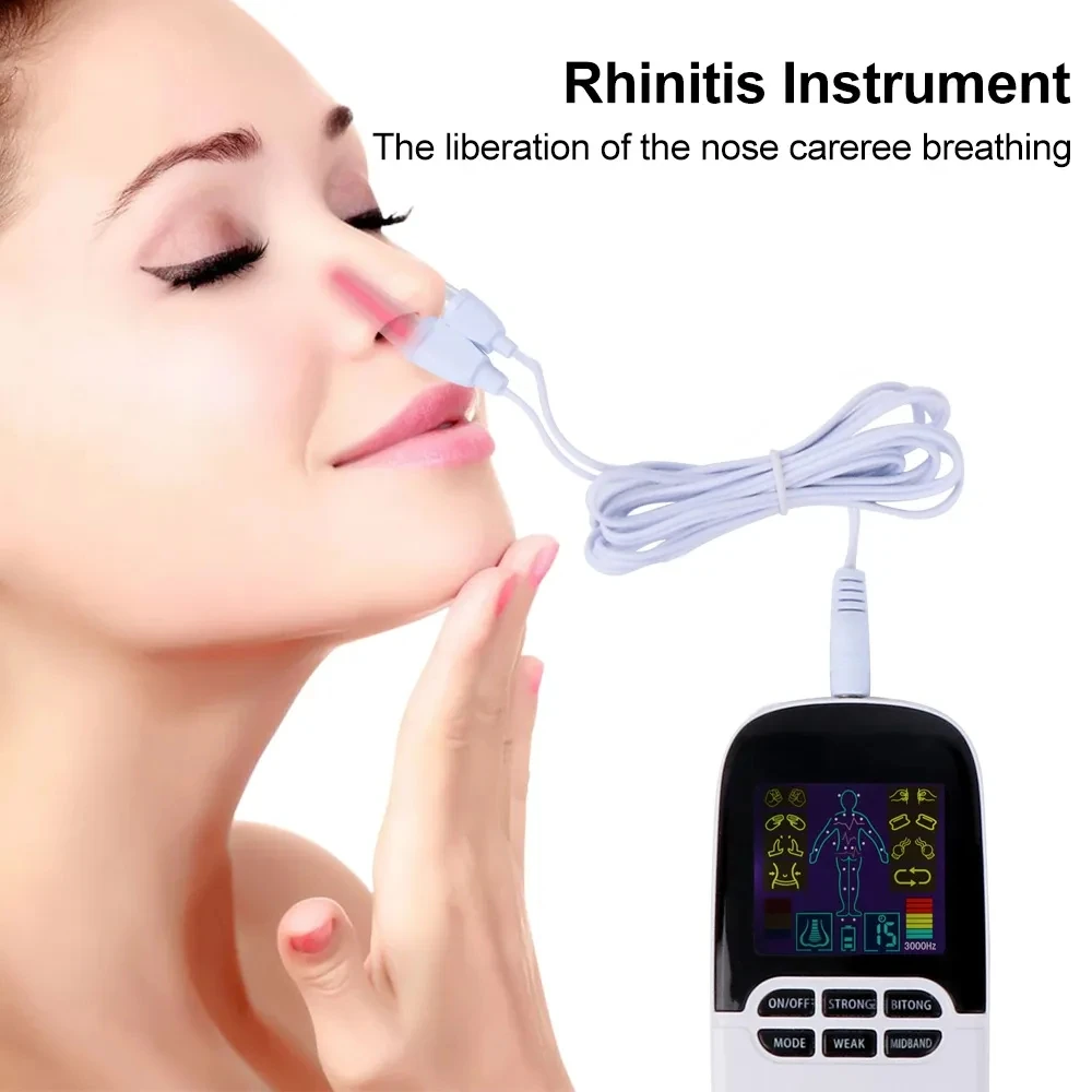 EMS Back Massage Device Health Care TENS Unit Laser Rhinitis Treatment Muscle Stimulator Body Massager Digital Therapy Machine