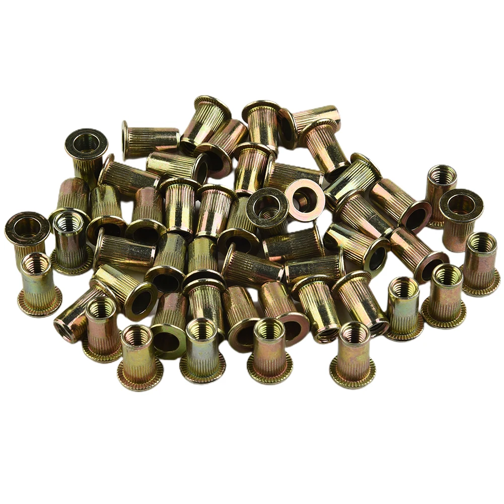 Nutsert Riveting Kit with BT605 Tool Mandrels and Rivets for M3 M5 M6 M8 M10 in Metal Composite and Plastic Sheets