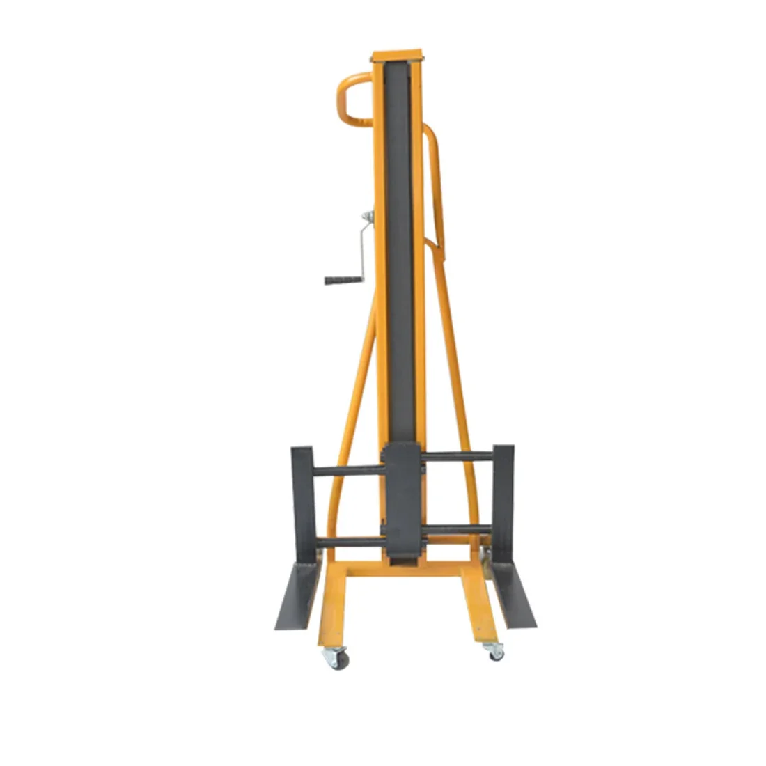 Small Portable Lift Truck Hand-crank Stacker Manual Lift Forklift Light Small Forklift