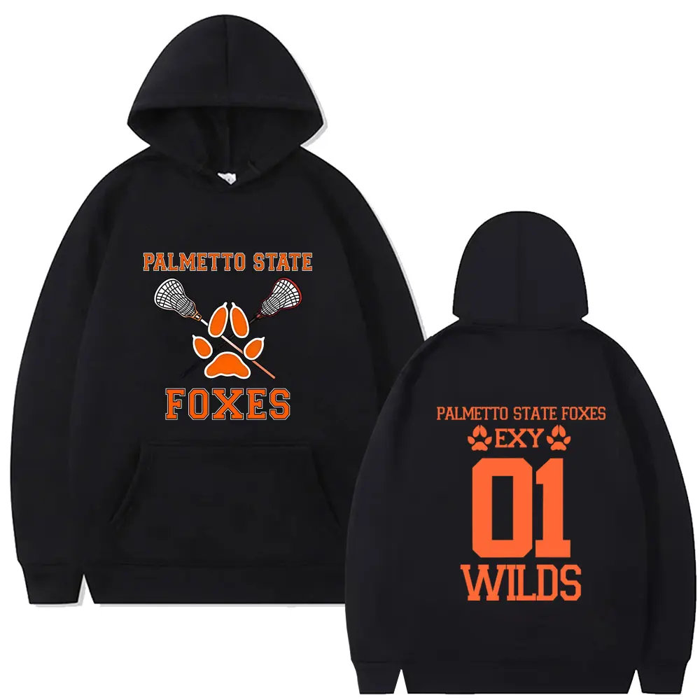 

All for The Game The Foxhole Court Palmetto State Foxes WILDS Graphic Hoodie Men Casual Oversized Hoodies Male Fashion Pullover