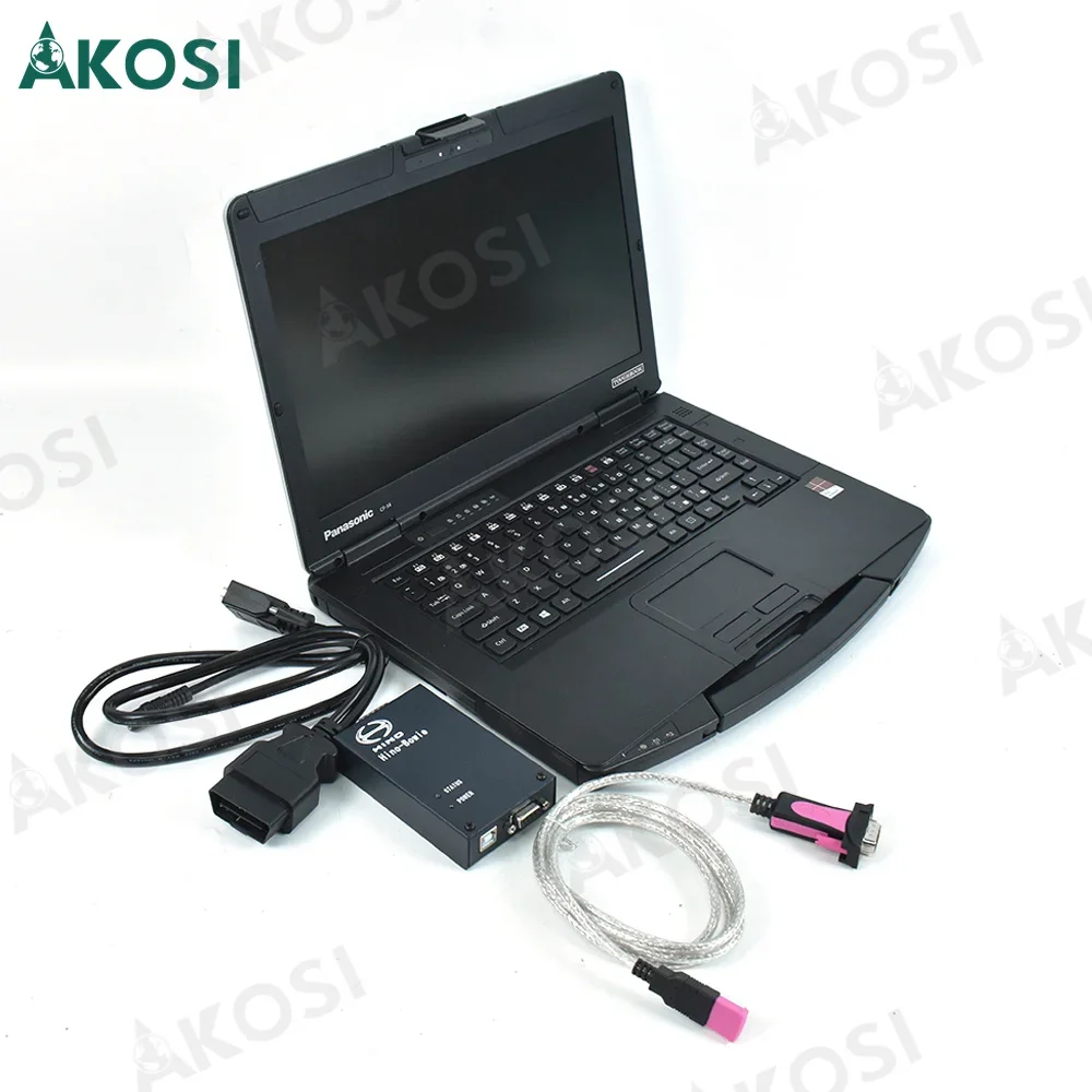 V3.16 With software For Hino Truck Diagnostic Tool Explorer Engine Data Viewing DX Excavator Truck and CF54 laptop