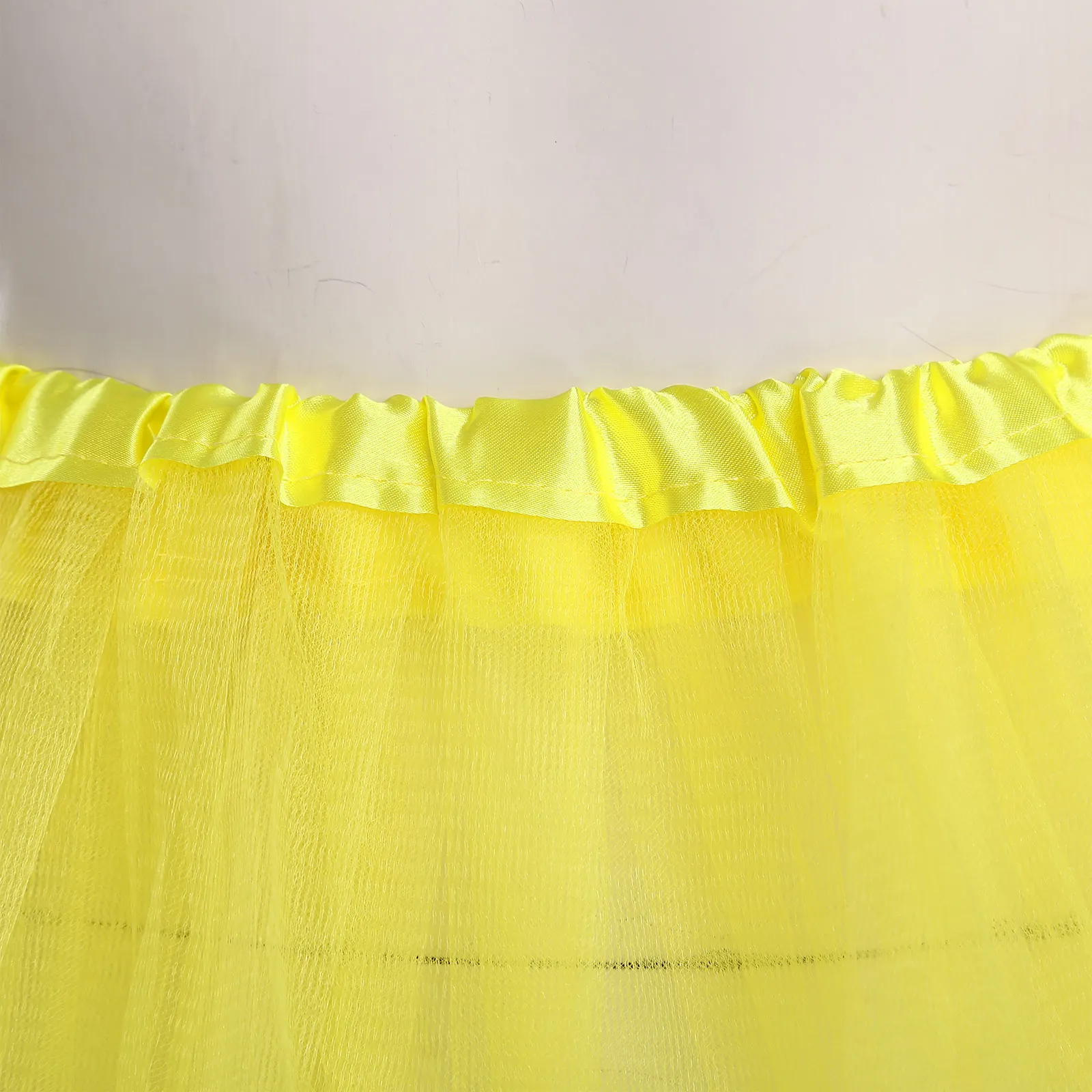 กระโปรงบัลเล่ต์ผู้หญิง 3 ชั้น กระโปรงทูลล์ กระโปรงลอลิต้า กระโปรงซับในเอวยางยืด กระโปรงพอง สำหรับการแสดงบัลเล่ต์บนเวที