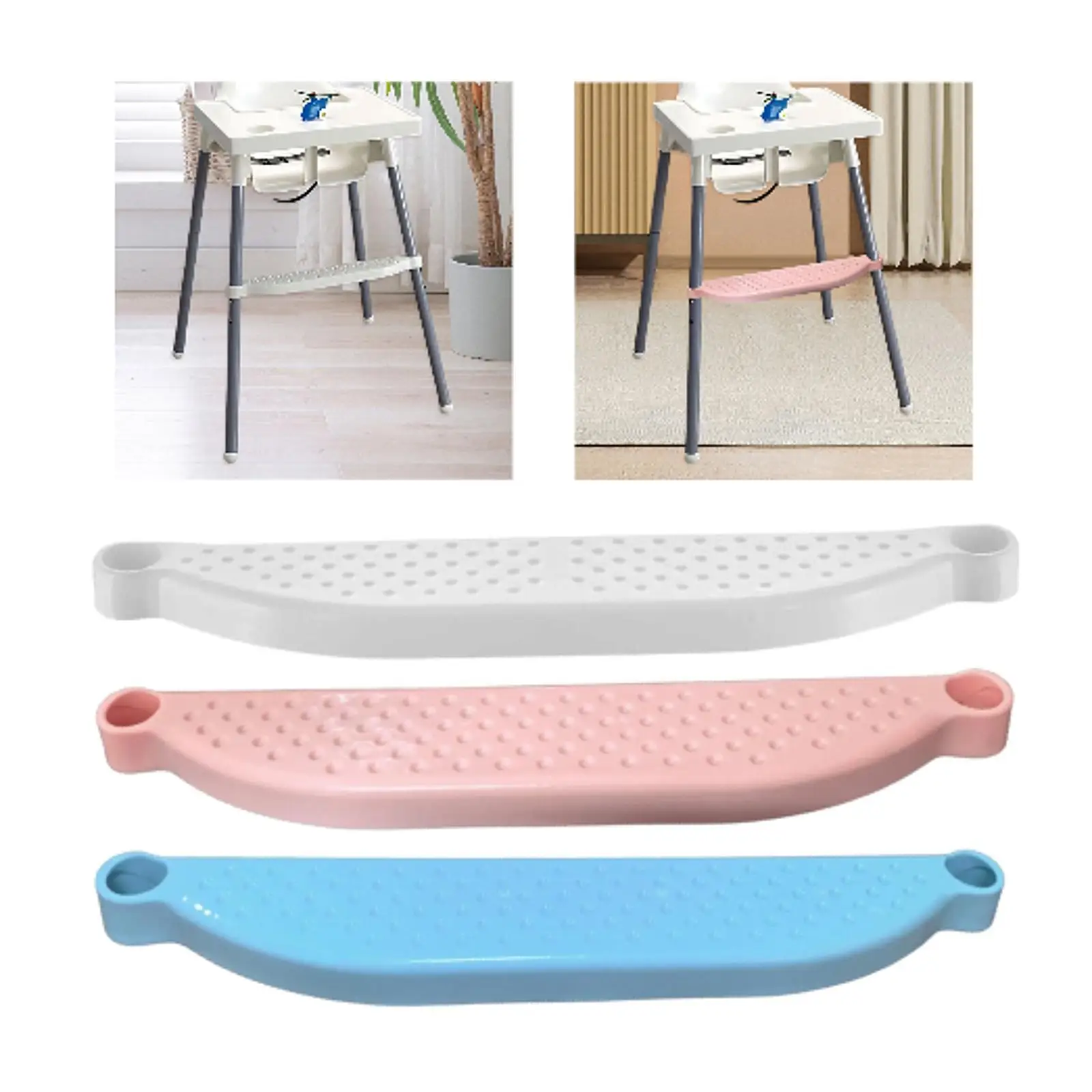 

High Chair Foot Rest Nonslip Sturdy Comfortable Restaurant Accessories High