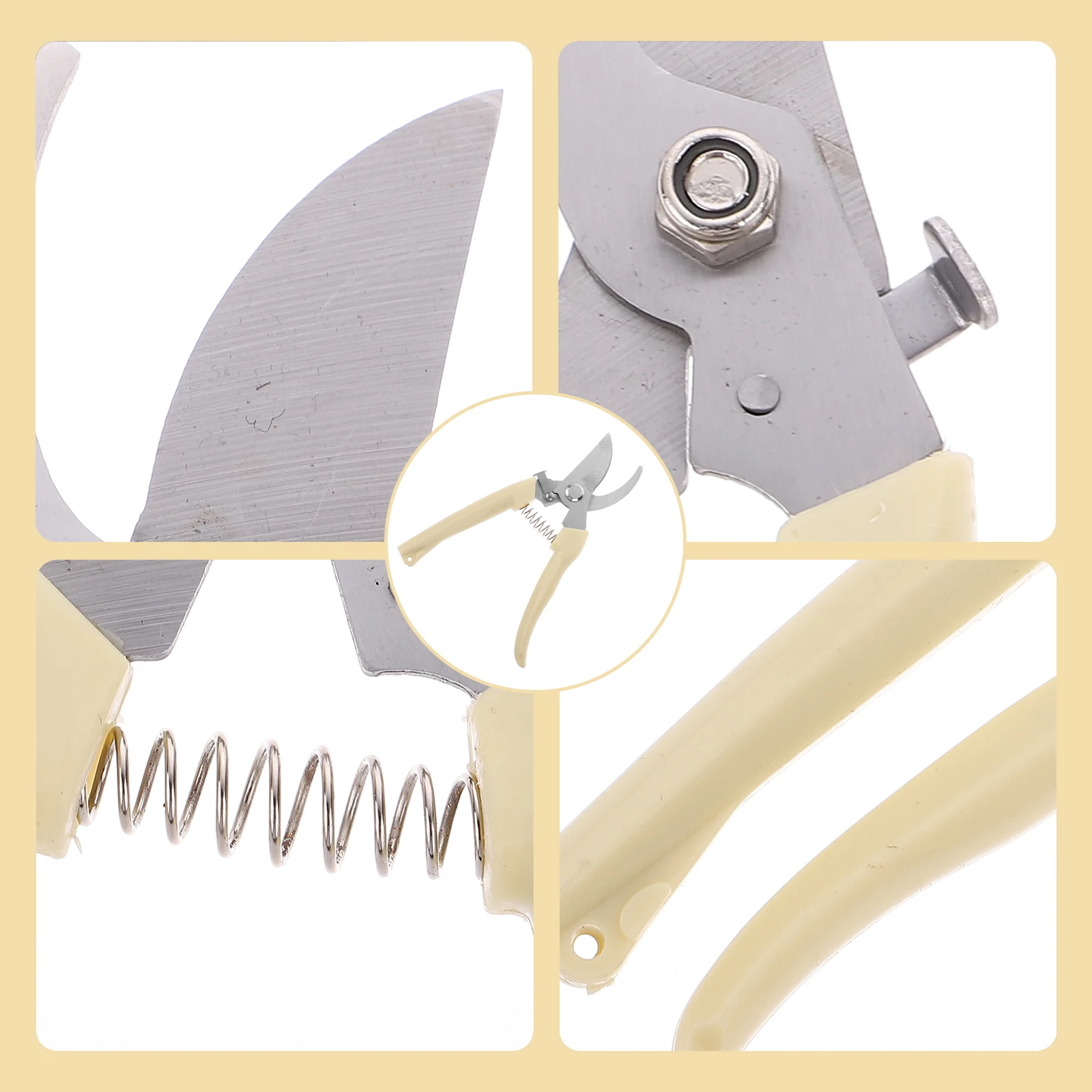 

Pruning Shears Stainless Steel Lightweight Portable Garden Tool For Fruit Branch Shrub Cutting Horticulture Shears Outdoor