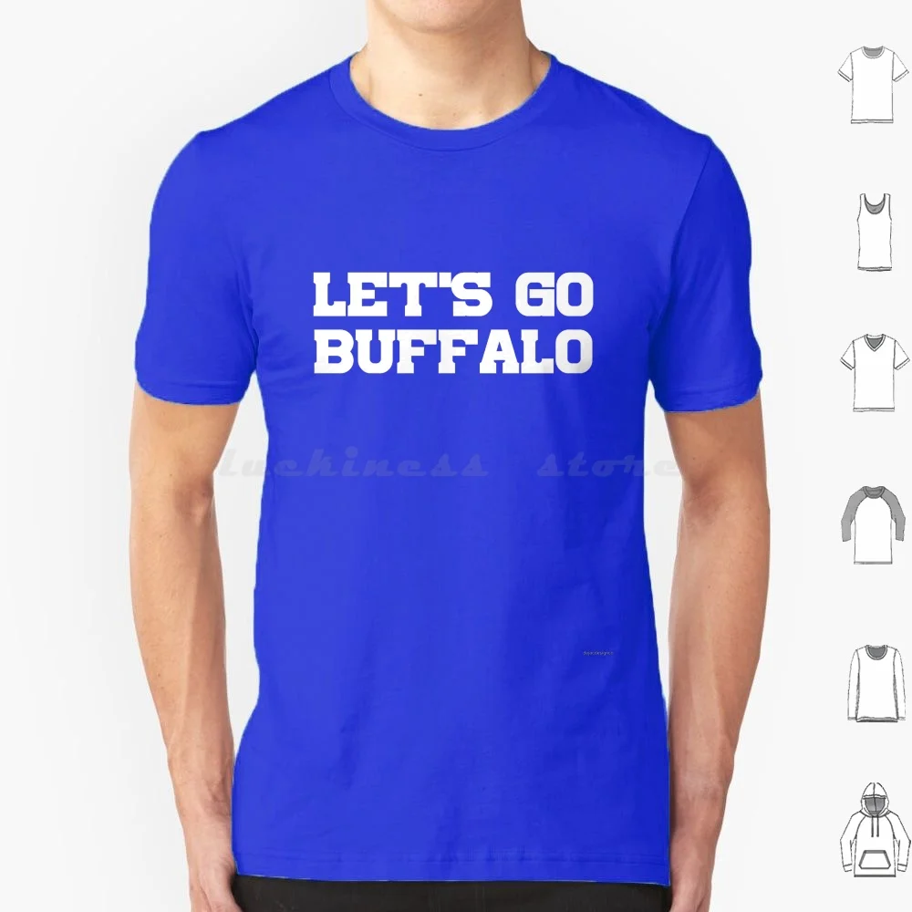 Let's Go 2020 Essential Bills Mafia White T Shirt 6xl Cotton Cool Tee 2020 East Champs Playoffs 716 Bills Buffalo Football New
