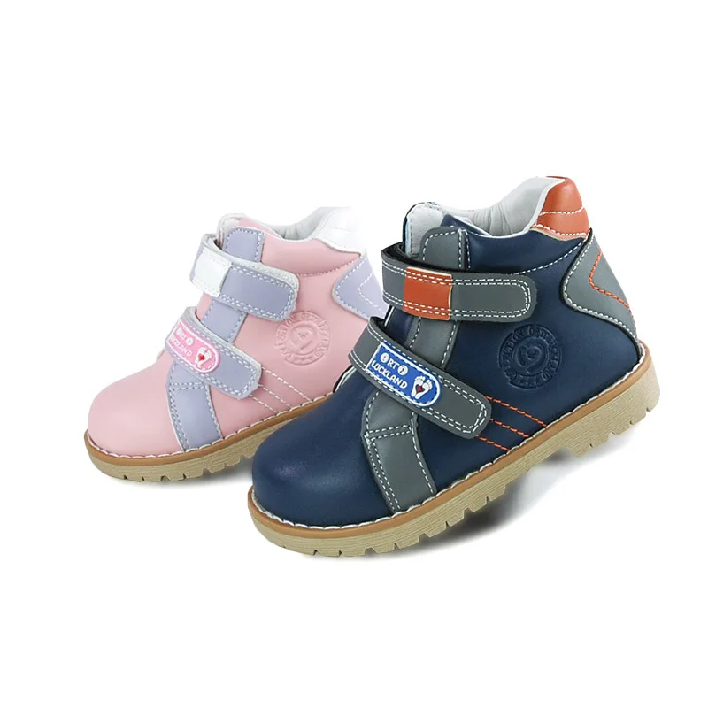 Baby Boots Toddler Orthopedic Casual Shoes For Kids Boys Sports Running Footwear With Arch Support