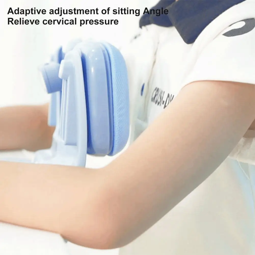 تنفس الجلوس الموقف مصحح للطفل ، قوي مصحح الموقف ، قاعدة عدم الانزلاق ، وتجنب التأثير البصري