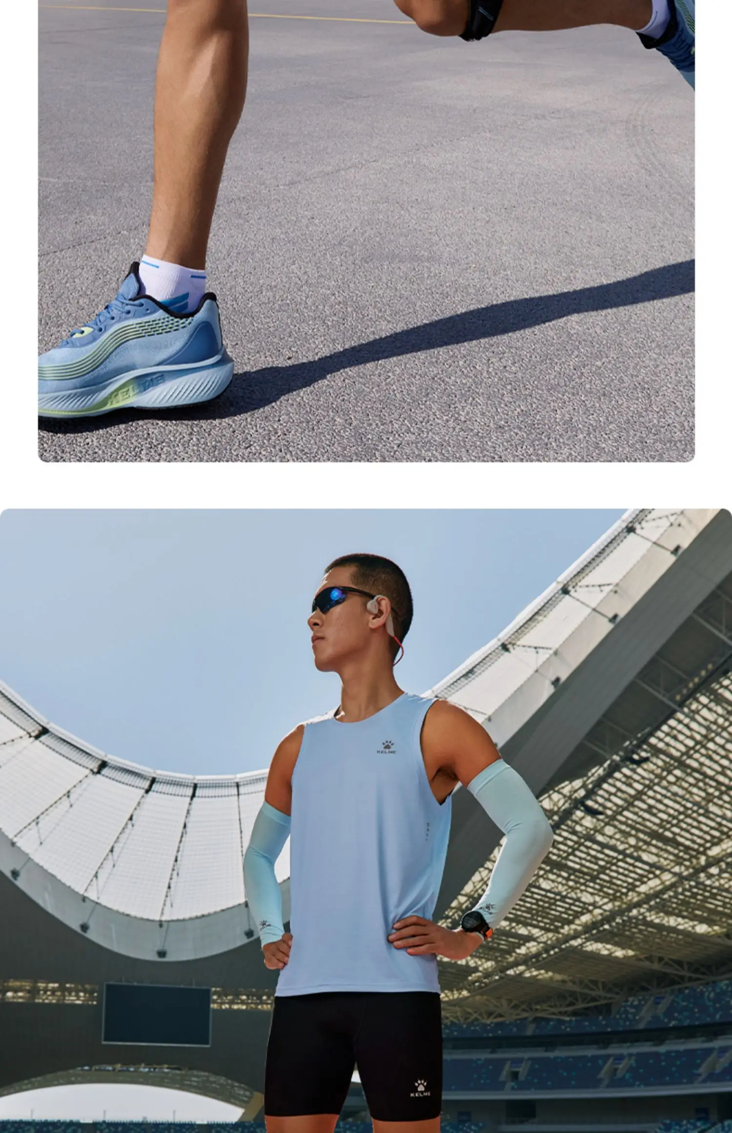 Kelme Herren Speed Dry Laufshorts Professionelle Trainings-Marathon-Shorts mit Hüfttasche Outdoor-Sportshorts – Detail 16