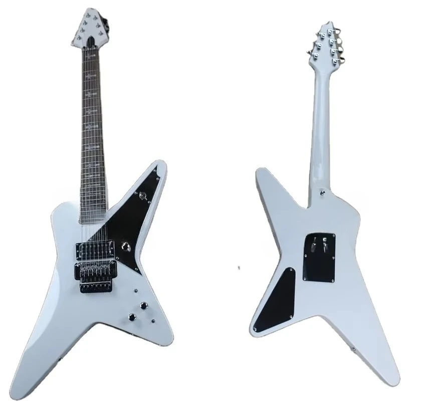 

STLF Weifang Customized 7 String Strange Shape Electric Guitar in White Colour