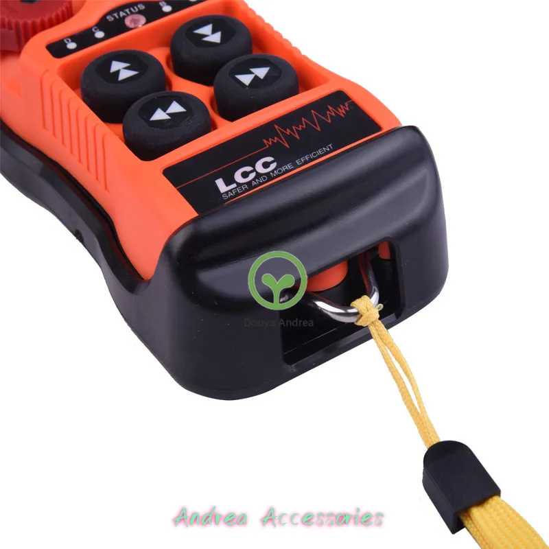 Stocked LCC Q400 Transmitter Receiver 100m 4 Channel  Crane Wireless Crane Remote Control for Hoist Lifting