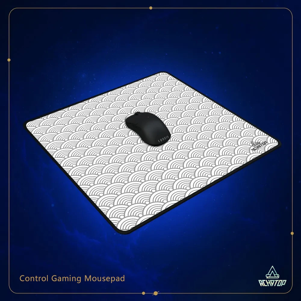 

Fine Surface Control Mousepad Gray Wave Mouse Pad Professional E-Sports Mouse Mat High Grade Rubber Bottom Premium Desk Mat