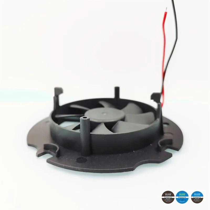 P  86 * 12MM 12V 8.6CM stage light PAR light ambient spotlight round dedicated replacement cooling fan