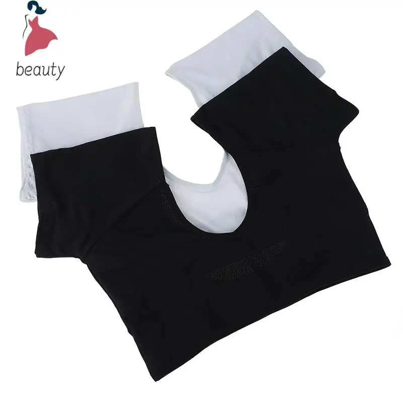 T-shirt Shape Sweat Pads Washable Underarm Armpit Sweat Pads Reusable Perfume Absorbing Guards Shield Desodorante for Women