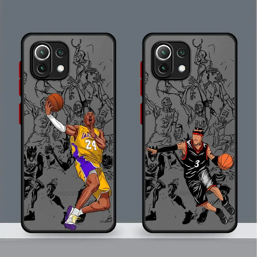 Cute Basketball Star Phone Case for Xiaomi Mi 10T 14 Pro9T 11T Pro 11 Lite 5G 12T 11T 12 13 Pro 13 Lite funda case