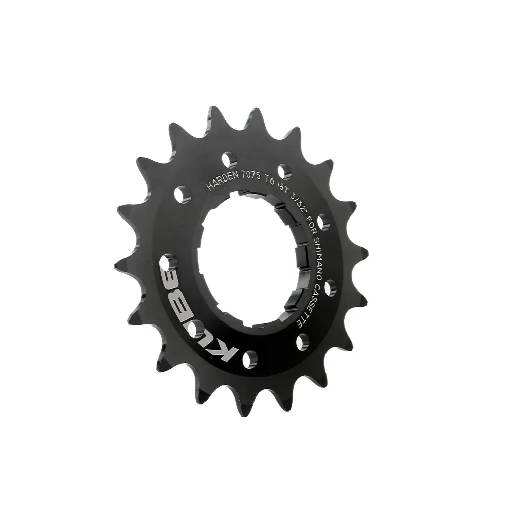 KUBE Single Speed Conversion Kit Single Speed Cassette Cog 18T MTB Bicycle Freewheel 1S Ultralight 23g Road Bike Sprocket AL7075