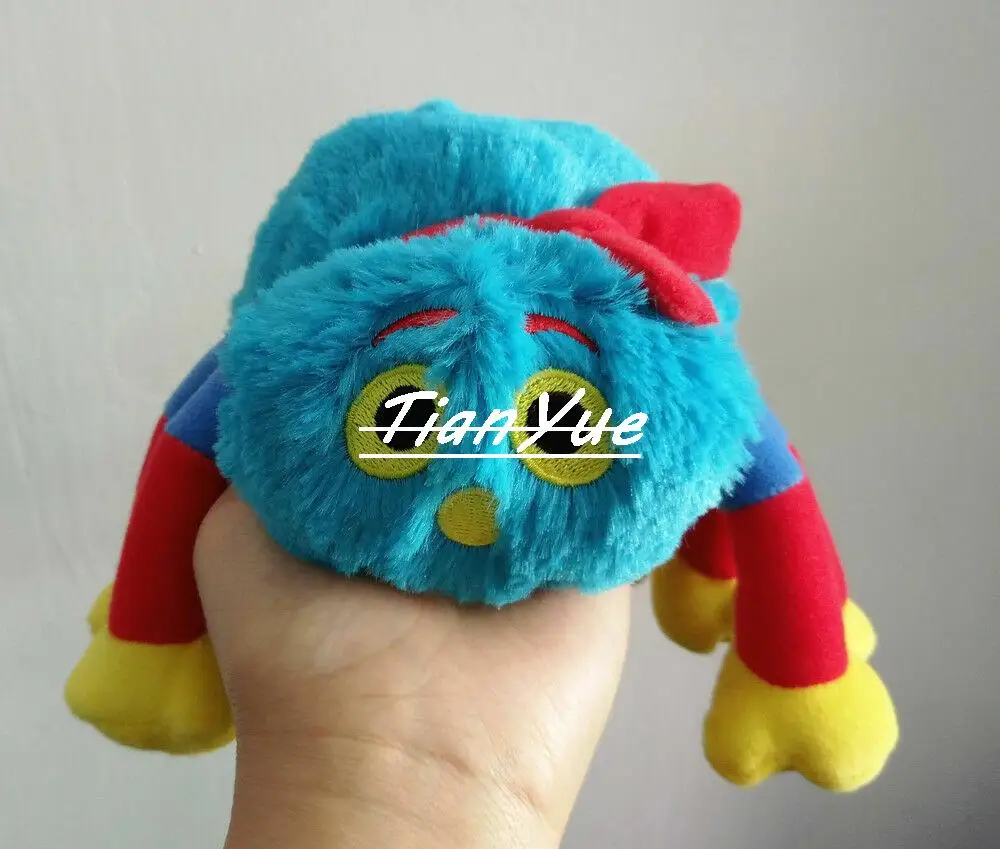 Cute Woolly and Tig Blue Spider soft Stuffed Xmas toy Anime Doll Birthday Gift For Kid 40cm