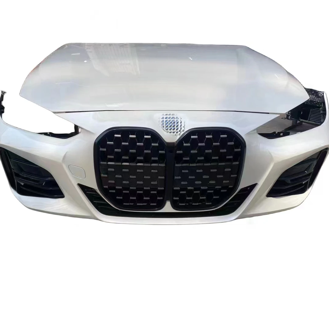 El parachoques delantero popularf para BMW Serie 4 G26 presenta el conjunto completo original del panel, que es muy popular.