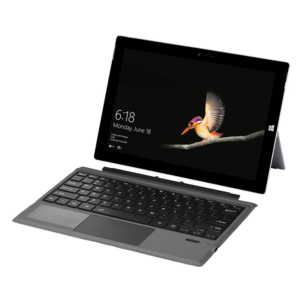 

Bluetooth-compatible 3.0 Tablet Keyboard Household Computer Accessories for Microsoft Surface Pro 3/4/5/6/7 with Touchpad