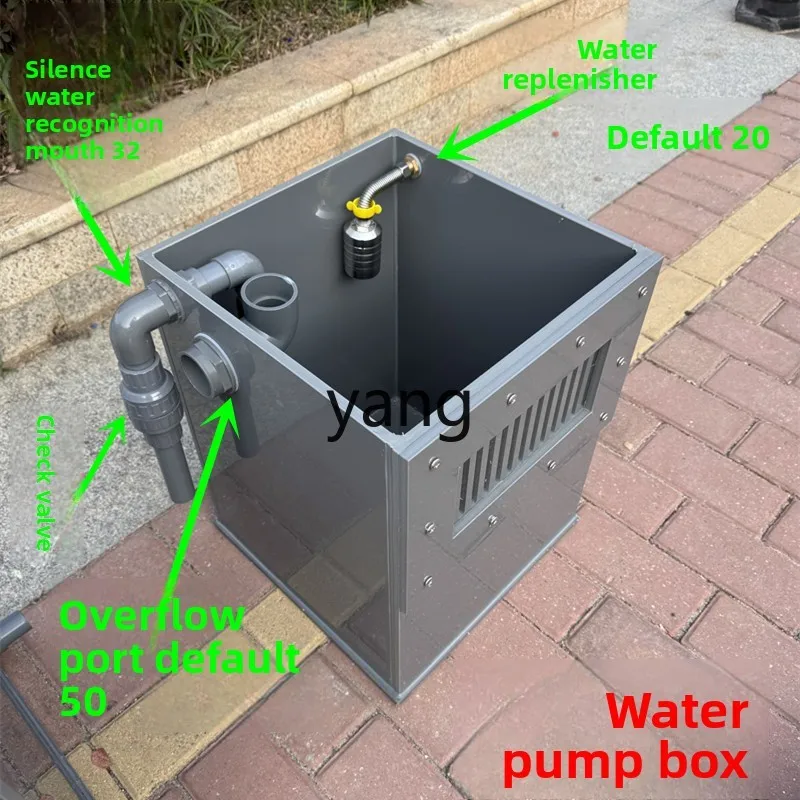 

yjq ecological koi fish pond courtyard hidden stream filtration and filtration equipment