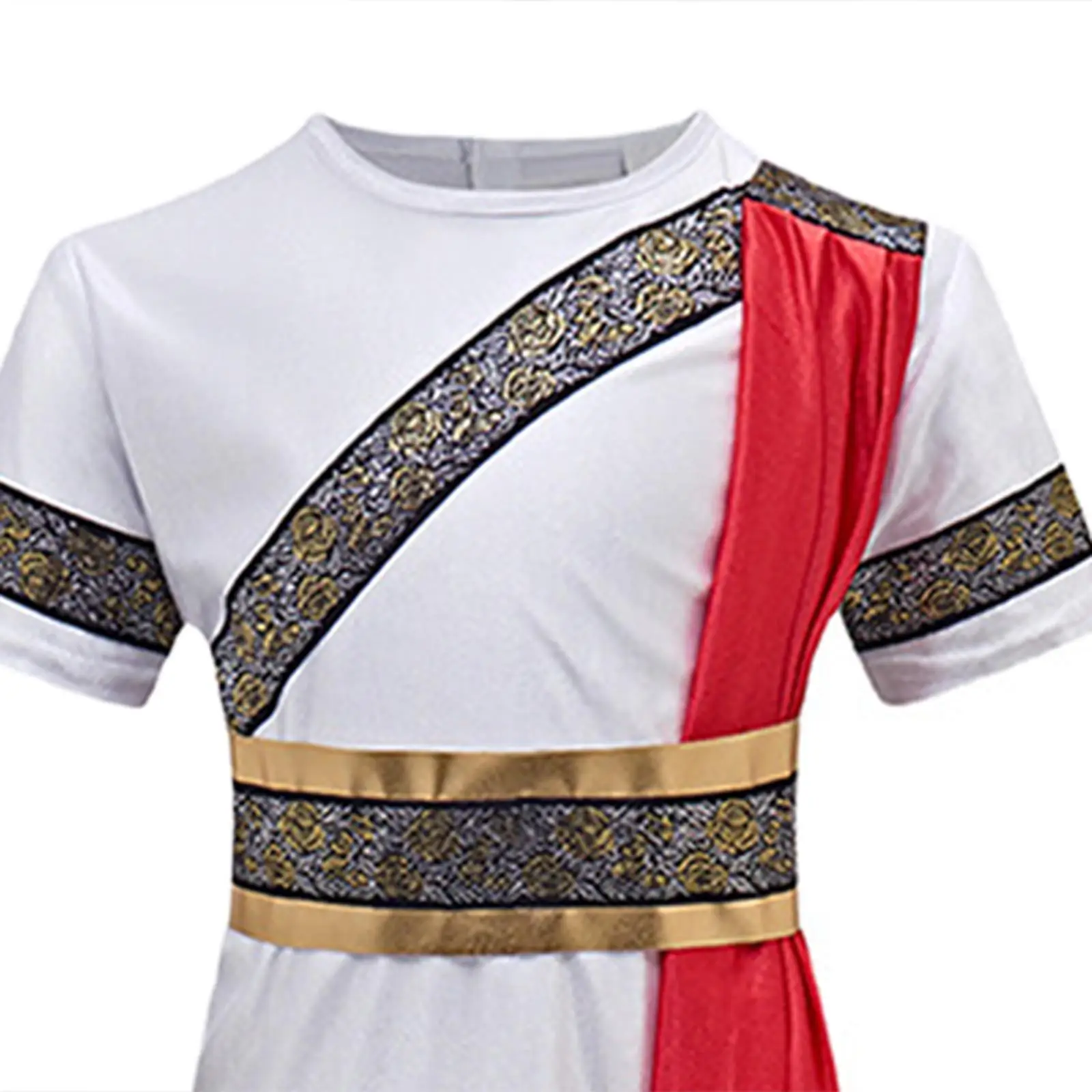 Children Roman Costumes Set Robe Stage New Year Holidays Props Role Playing