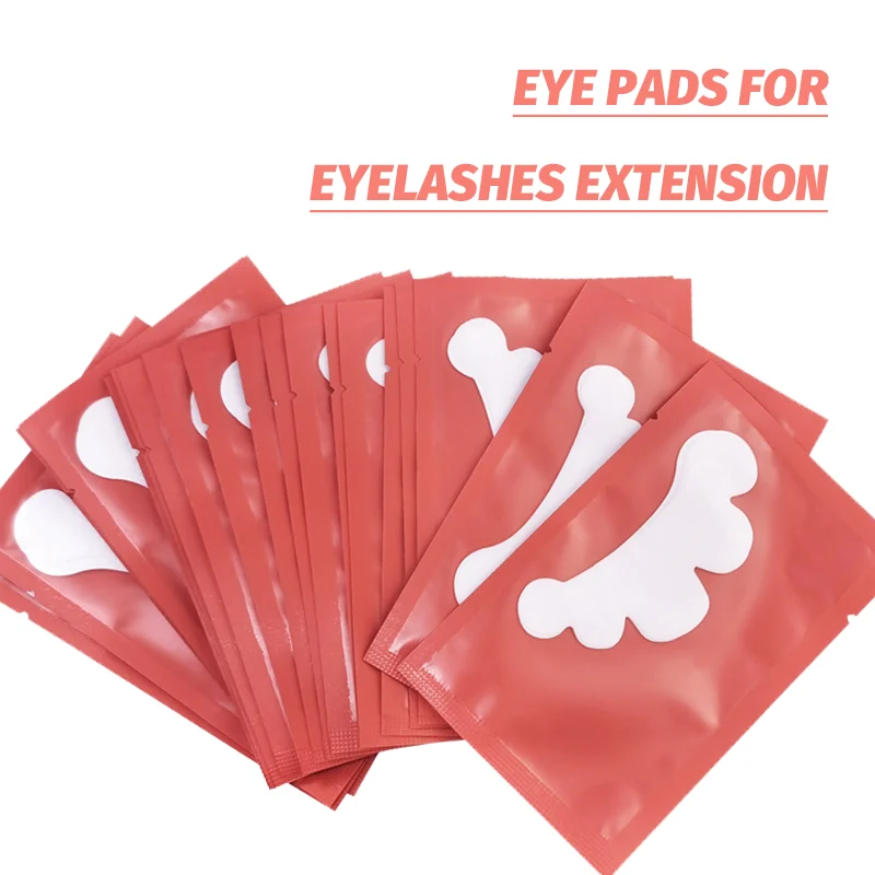 1000pieces Wholesale Hydrogel Gel Eye Patches for Eyelash Extension Tips Stickers Under Eye Pads Patches Application Makeup