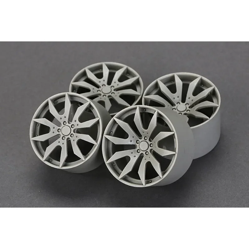 Hobby Design HD03-0389 1/18 Forgiato Artigmovies-ECL Wheels tative-up Set Hobbyist Gift Hand Made Arts for Professional Adults