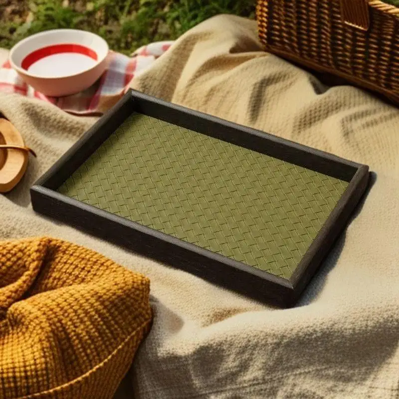 

Jewelry Trays Wooden Vintage Tray Aesthetic Art Decoration Trays Luxury Bedroom Presentation Tray Elegant Table Accessories