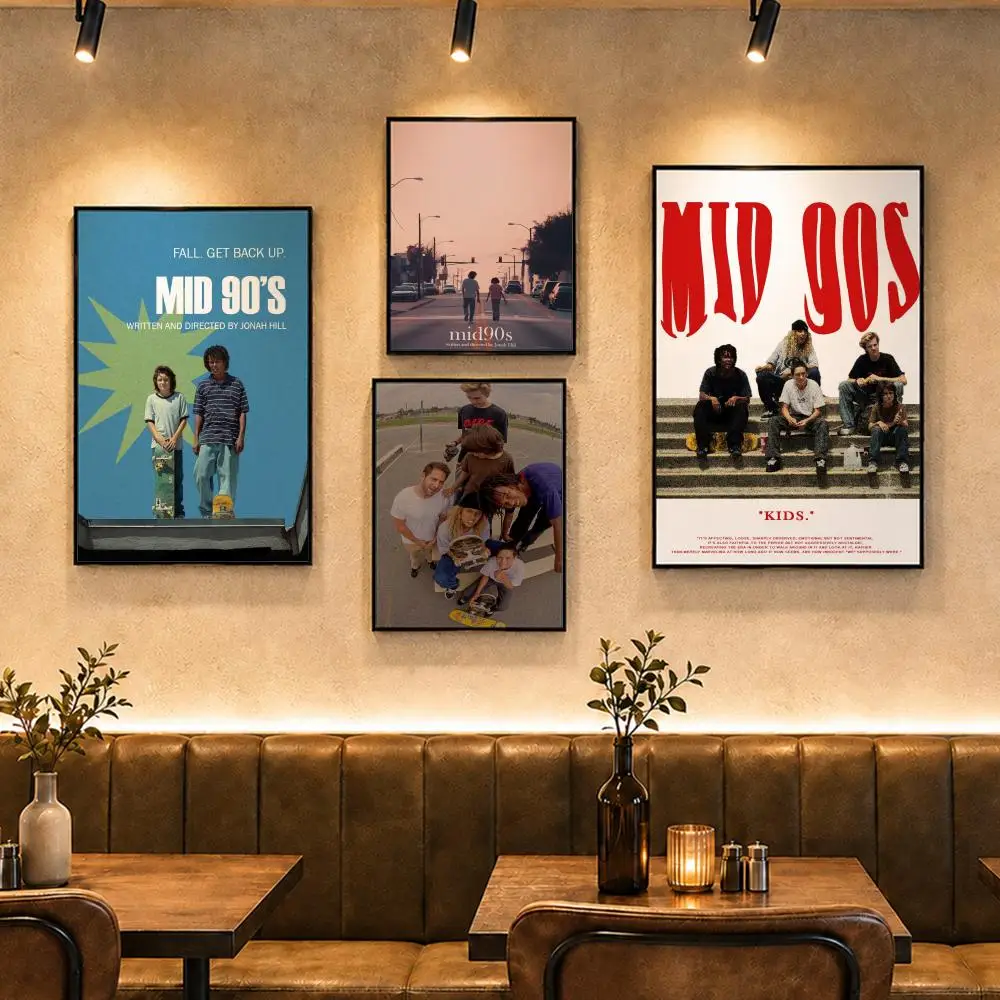 Coming-of-Age M-Mid90s Poster Vintage Retro Anime Poster Stickers Peel and Stick Wall Art Home Decor