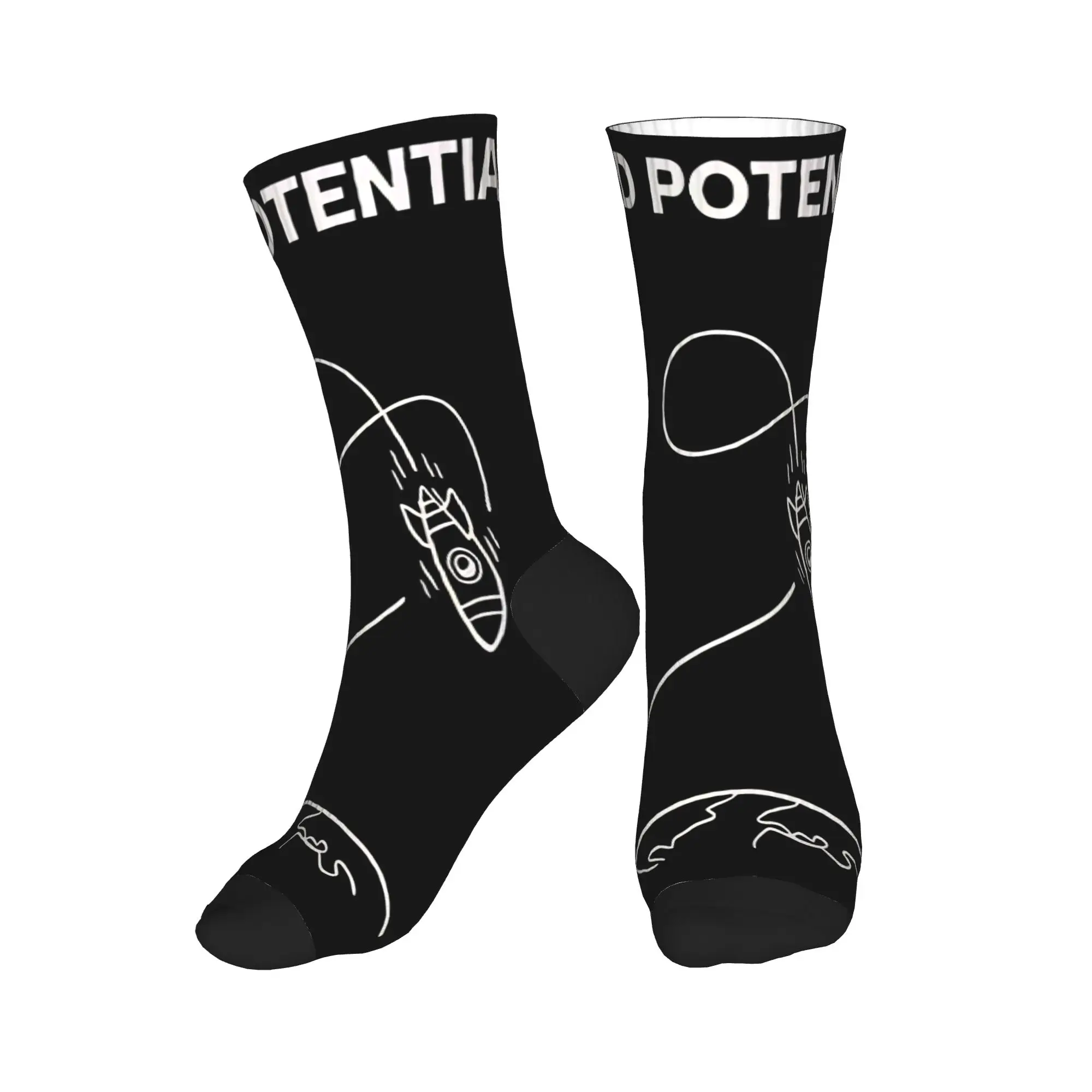 I Had Potential Space Nerd Gumor Ryan Gosling Project Hail Mary Stockings Men Socks Soft Casual Socks Spring Running Socks Gift