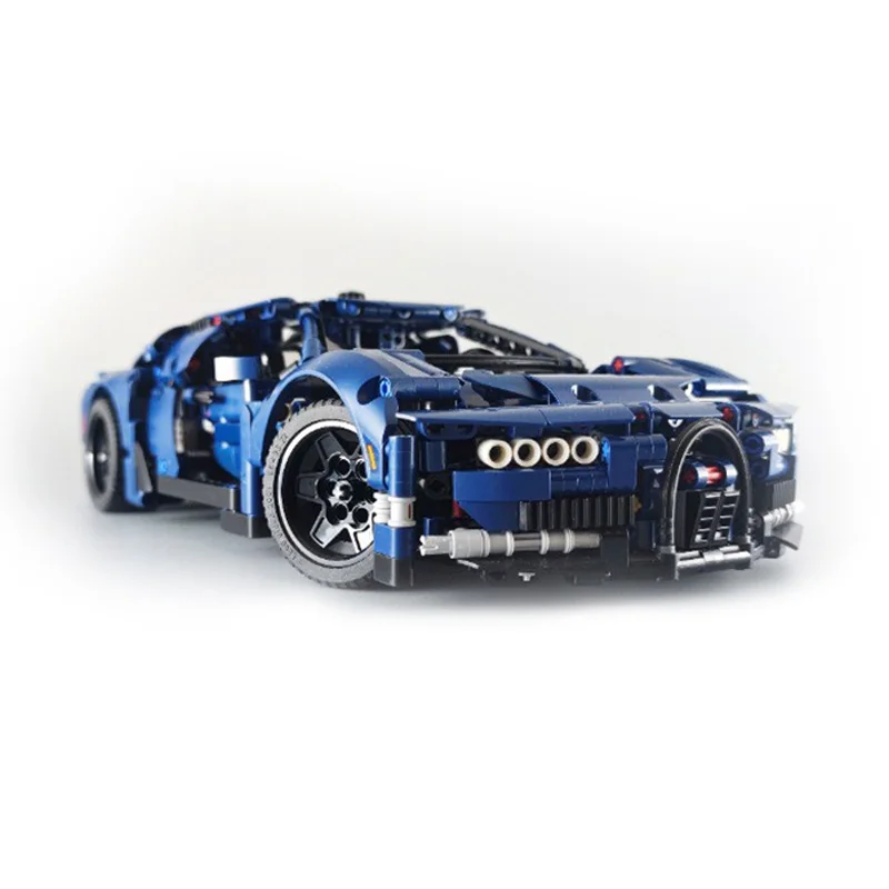1419 قطعة MOC BUGATTI CHIRON Forded GT النموذج الفني اللبنات العمارة اللعب لتقوم بها بنفسك فكرة التعليم هدايا عيد الميلاد للأطفال #4