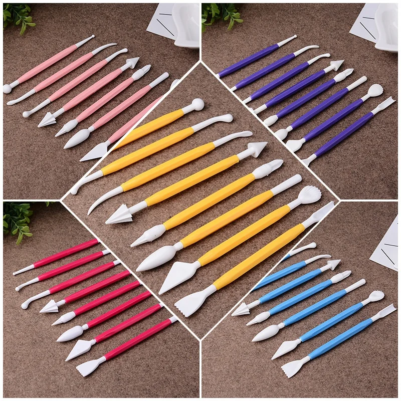 8Pcs/set Soft Clay Tools  Toy Polymorph Tool Set Super Light Clay Knife Fimo DIY Accessories