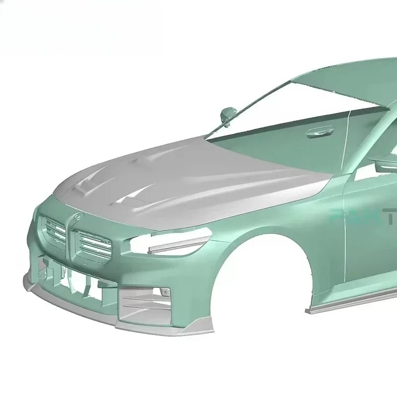 Paktechz Dry Carbon Fiber Bodykit Engine Hood Bonnet M2 G87